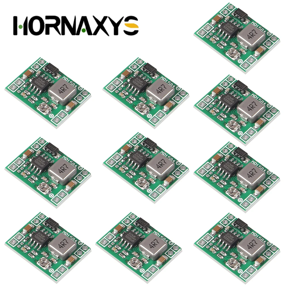 5/10pcs MP1584EN Adjustable 3A DC-DC Converter Step Down Voltage Regulator Module Replace LM2596s MP1584 DC DC Buck Board