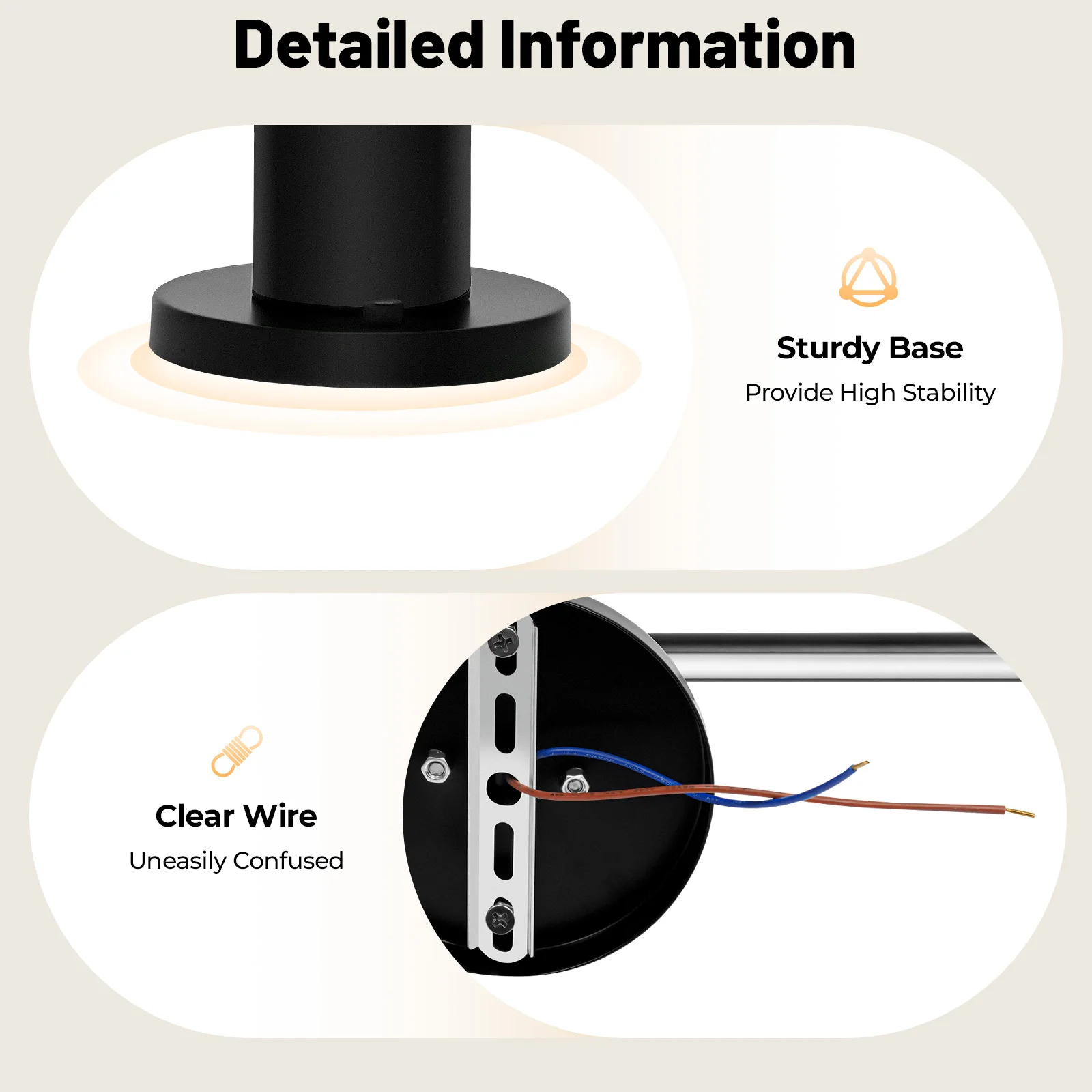100 سنتيمتر وحدة إضاءة LED جداريّة مصباح ضوء خطي دافئ اللون الحائط عموديًا أفقيًا أنيقة 4.6*0.2 ''قاعدة قوية للمنزل