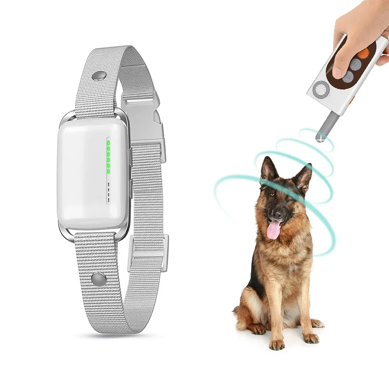 طوق كلب zz Bark 5 أوضاع طوق قابل لإعادة الشحن ومضاد للنباح مع شكلين