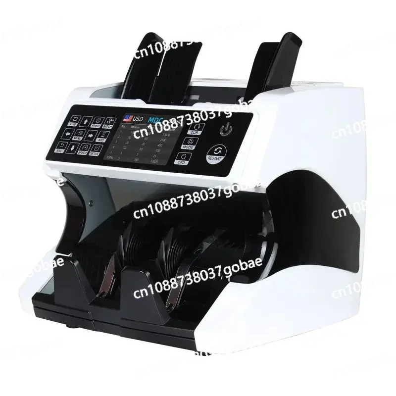 AL-920 Mixed Denomination 2 CIS Authenticating Coin Counting UV/IR/MG/MT Detection Currency Counter