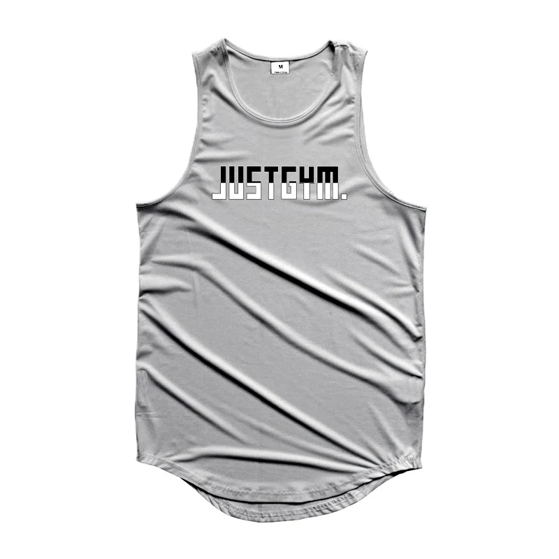 Summer Mesh Breathable Sleeveless Quick Dry Shirts Mens Sports Fitness Clothing Gym Bodybuilding Tank Tops Workout Running Vests