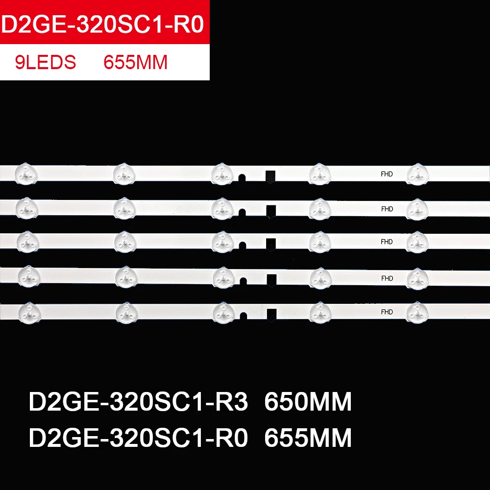 Podświetlenie LED dla 32 ''tv D2GE-320SC1-R0 UE32F5000AK UE32F4000AW BN96-28489A D2GE-320C1-R3 UE32F5000 UE32F5500 UE32F4000