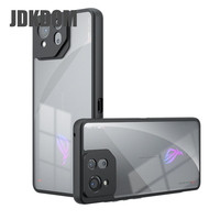 JDKDOM Luxury Matte Black Shockproof Armor Phone Case For ASUS ROG 9 ROG 8 ROG 7 ROG 6 Pro ROG 6D Transparent Protection Cover