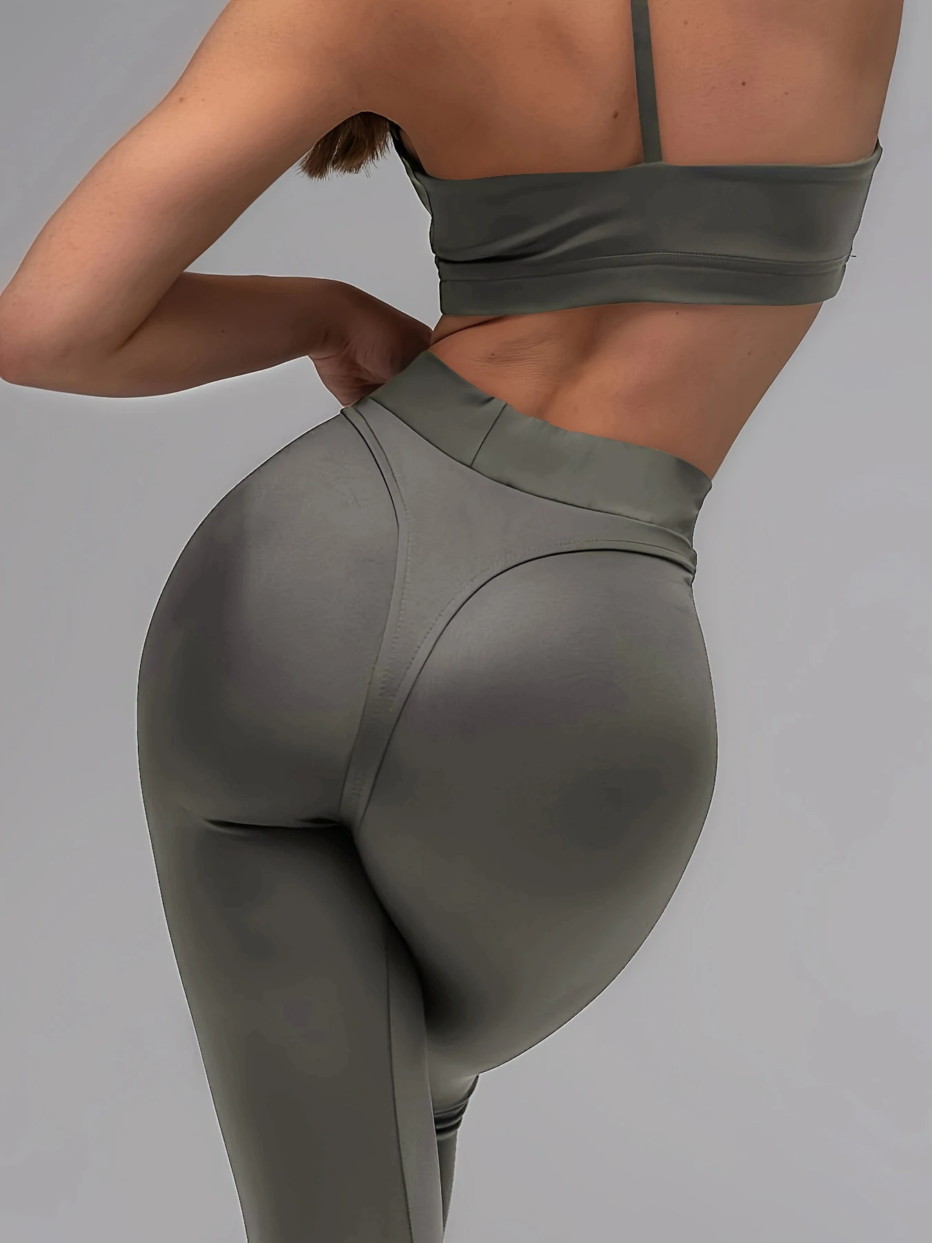 Nero Sexy a vita alta Scrunch Butt Yoga Leggings allenamento spesso Butt Lifting Plus Size collant pantaloni da Yoga per le donne