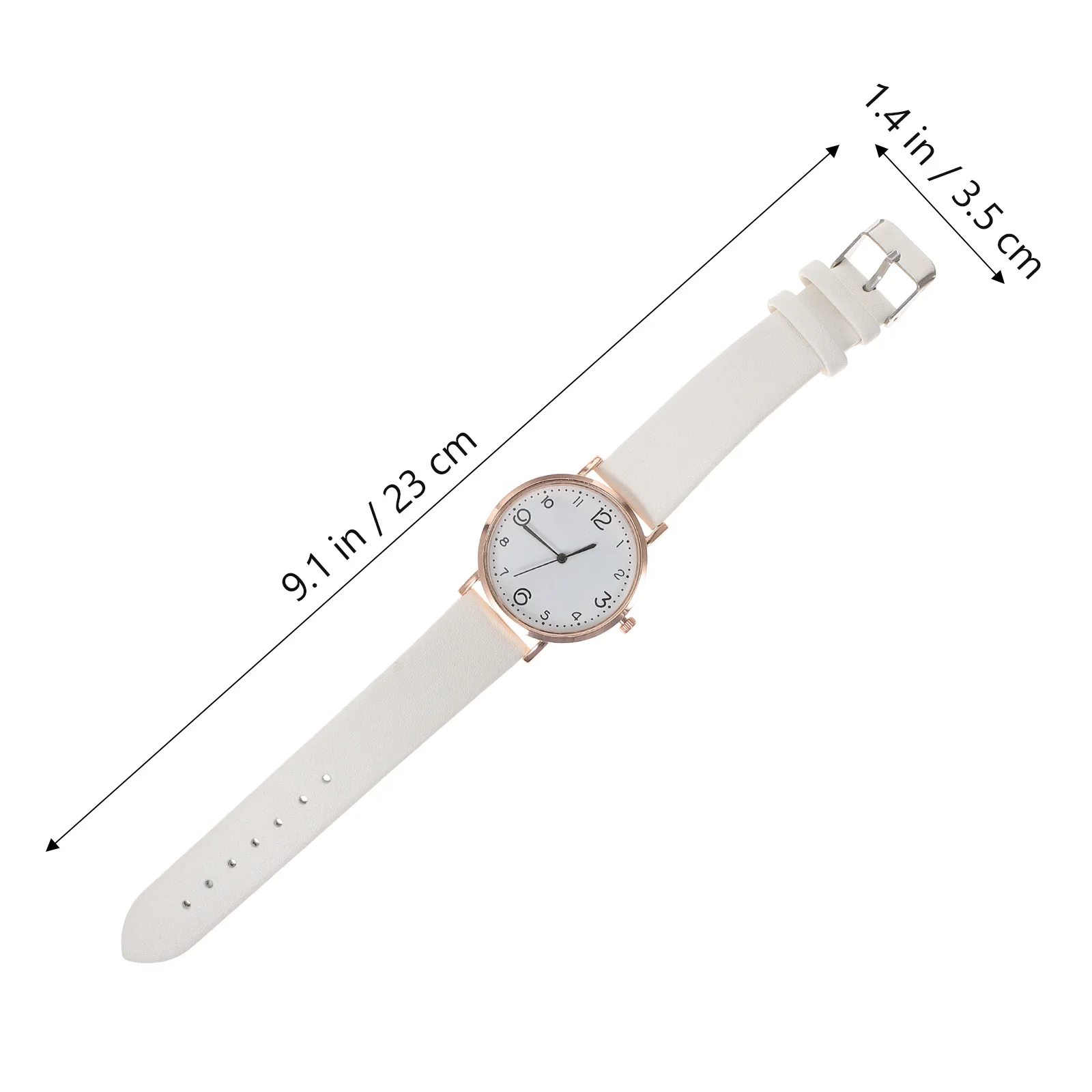 

2pcs Quartz Women Watches Elegant Classic Alloy Glass PU Comfortable Casual Wrist for Party School Dating Gift