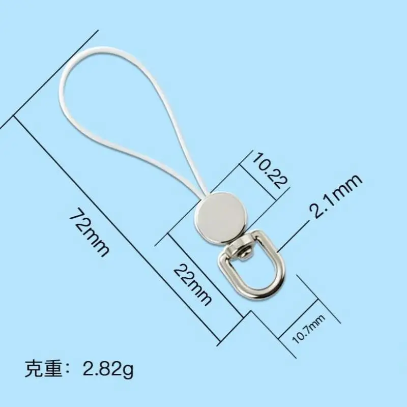 360° drehbares Handy-Handgelenksband, Anti-Verlust-Mode-Lanyard-Schlüsselanhänger, universell kompatibel mit allen Handys für Spaziergänge und Outdoor-Nutzung – Detail 4