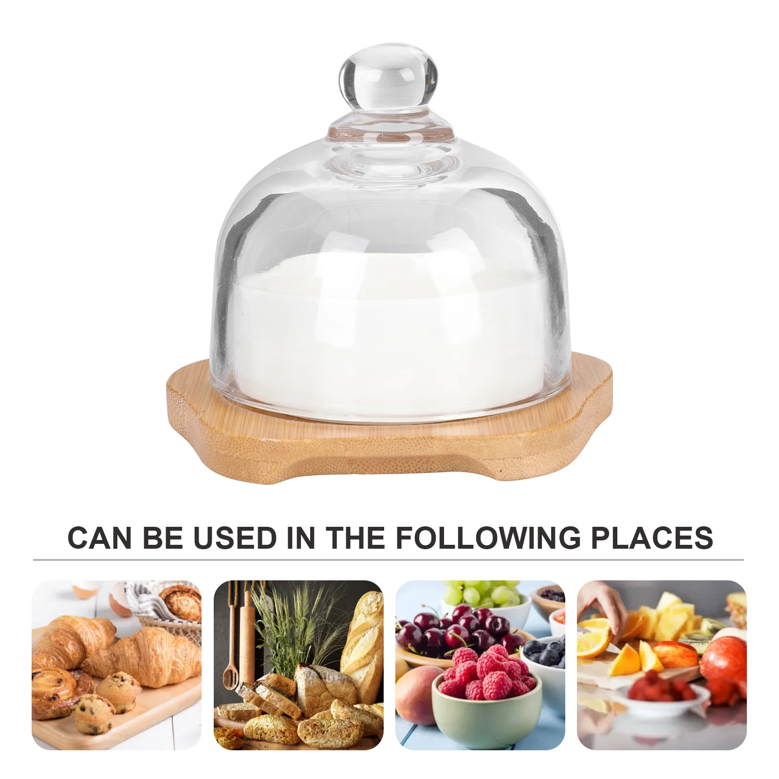 Набор керамических форм для выпечки с крышкой, для десертов и салатов