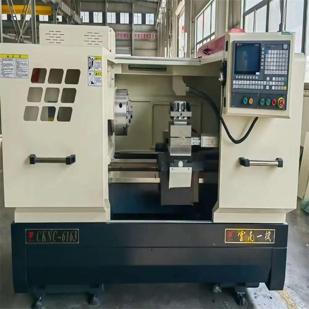 ميلج هاين Ck6140 مخرطة السرير المسطحة باستخدام الحاسب الآلي