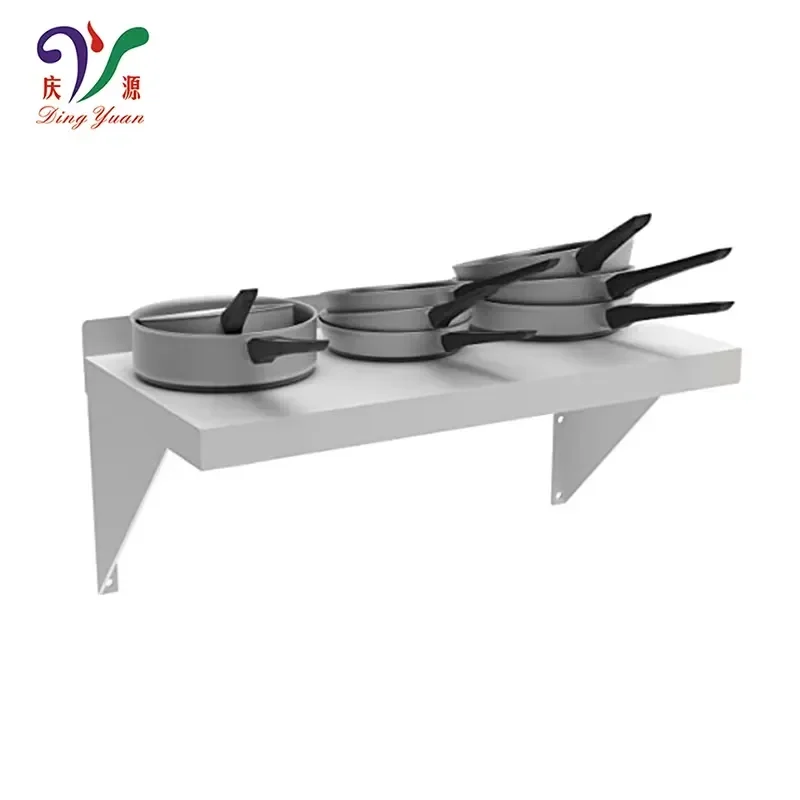 Stainless Steel Metal Household Kitchen Unique Wall-mounted Storage Shelf Dish Drying Rack
