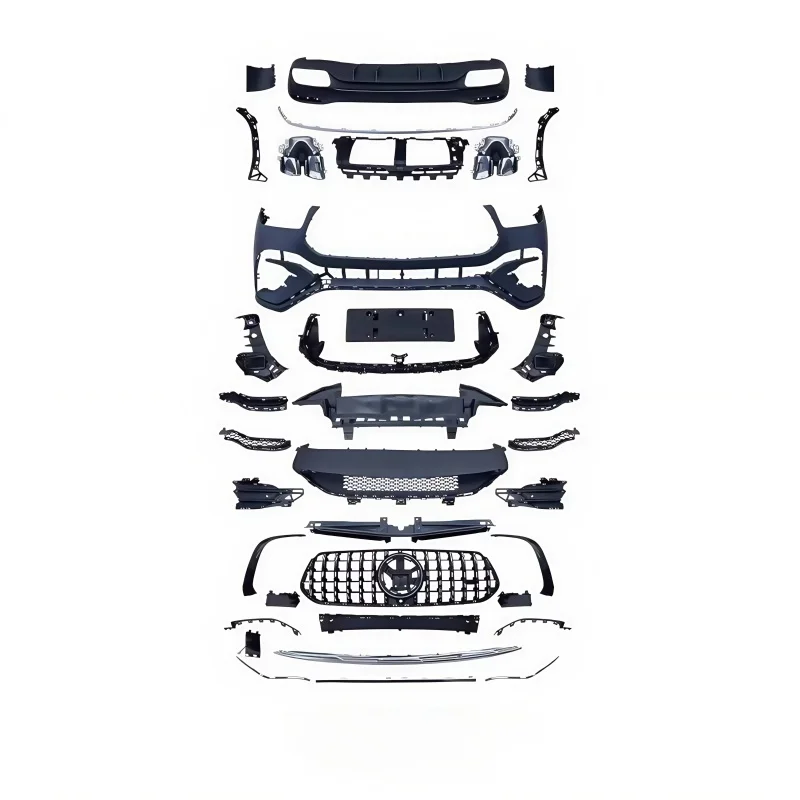 

Suitable for GLE350 GLE450 Modified GLE53 Front Bumper Grille Rear Lip Tail Throat Wheel Arch Surround