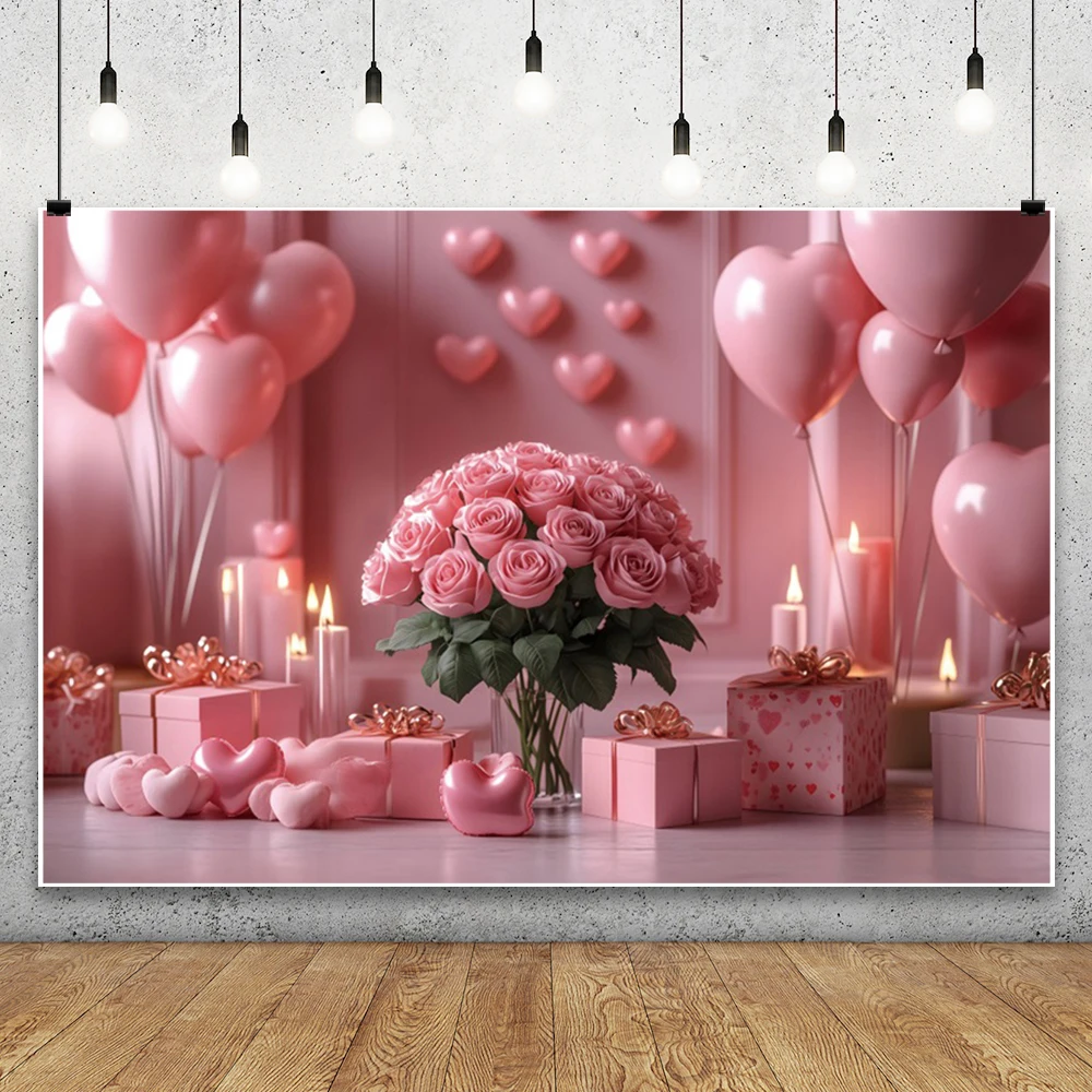 خلفيات عيد الحب الوردي الوردي الحب القلب الزفاف دش الزفاف صور التصوير خلفية فتاة حفلة عيد ميلاد الديكور
