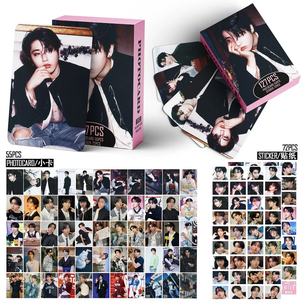 SKZ Korean Wave 127 Straykids Little Card DO IT Han Zhicheng HAN New Album Lomo Photo Card Stickers Fan Collection Gifts