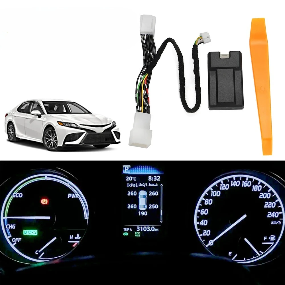 Camry 2018-2023 TPMS Tire Digital LCD Display Security Alarm Tyre Pressure Monitor System Camry 2019 2020 2021