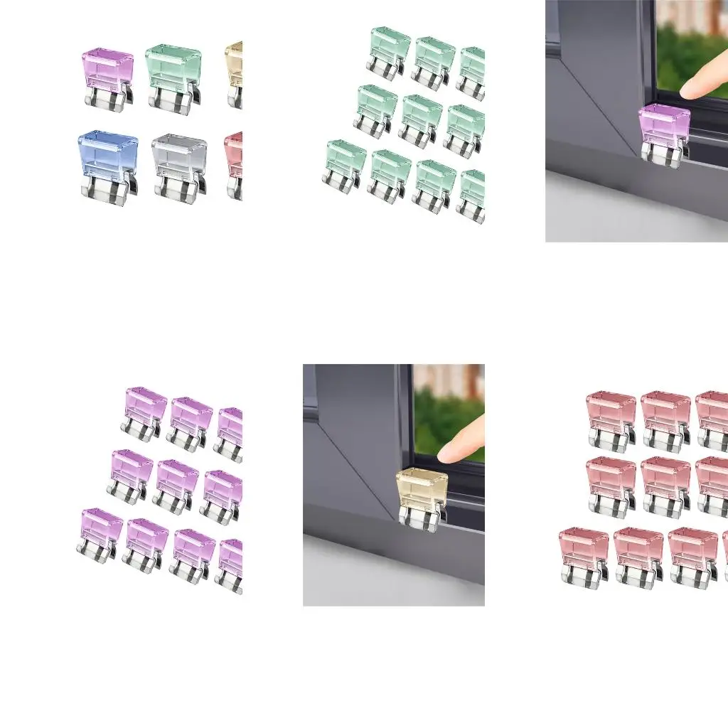  Flexible DIY Trousers Fasteners Skin Friendly Fabric  Clip  Set