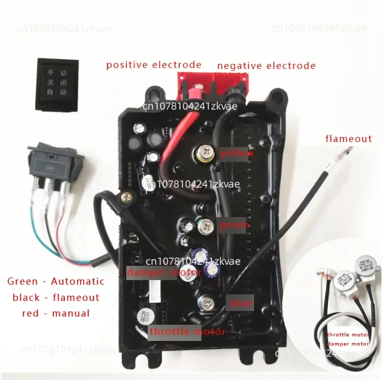 24V range extender intelligent variable frequency self-start and self-stop integrated controller