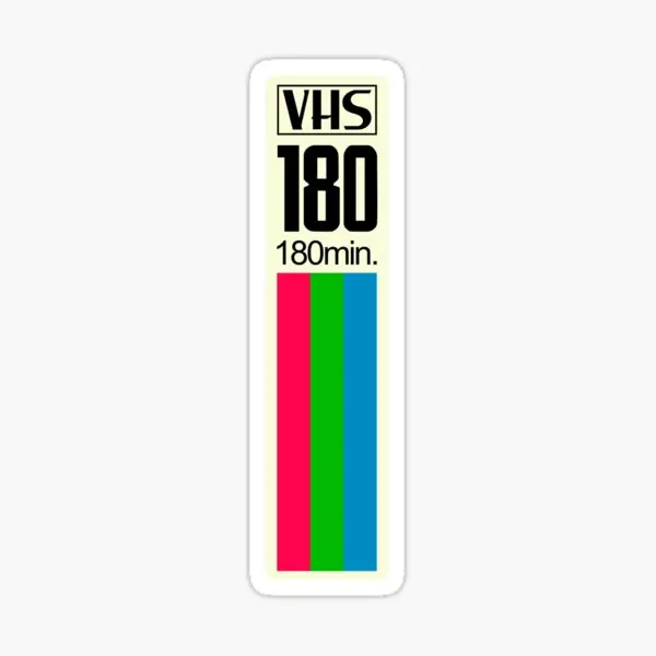 Retro Vhs  Stickers for Cute Anime Funny Background Stickers Print Laptop Room Bumper Kid Art Window Living Room Water Bottles