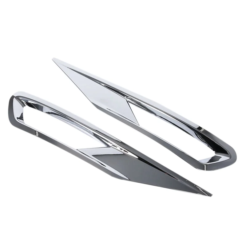 أنيق الضباب غطاء المصباح لفولفو XC60 2018 2019 الجبهة الضباب شرائط مصباح غطاء رئيس مصباح الزخارف