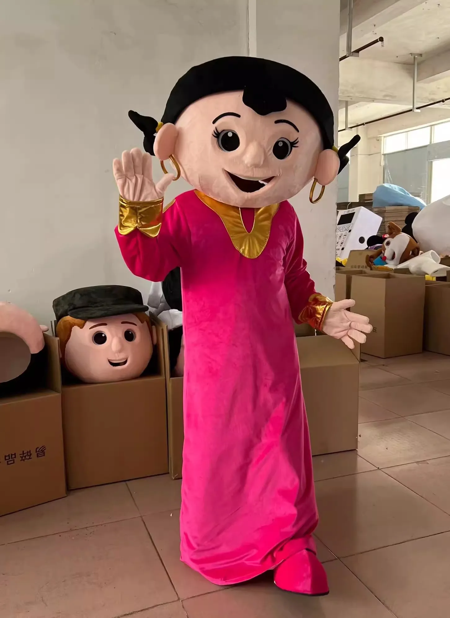 الفتيات العربية زي التميمة هالوين عروسة كارتون فستان بتصميم حالم كرنفال حفلة موسيقية حفلة عيد ميلاد الحدث حفلة تنكرية تأثيري الدعاوى الكبار