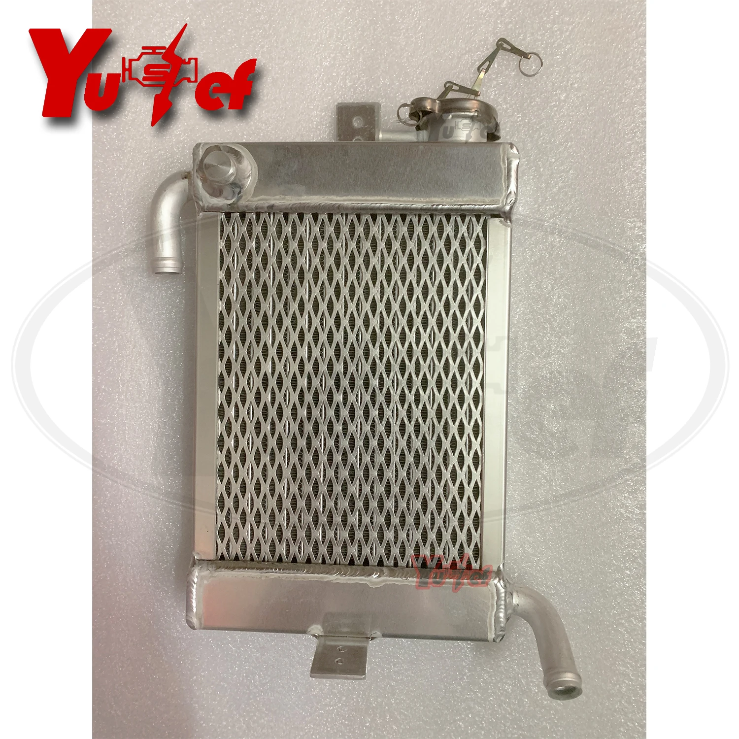 

Aluminum Motorcycle Radiator Cooler Cooling For JOG50 90 JOG100 RSZ GY6 GR125