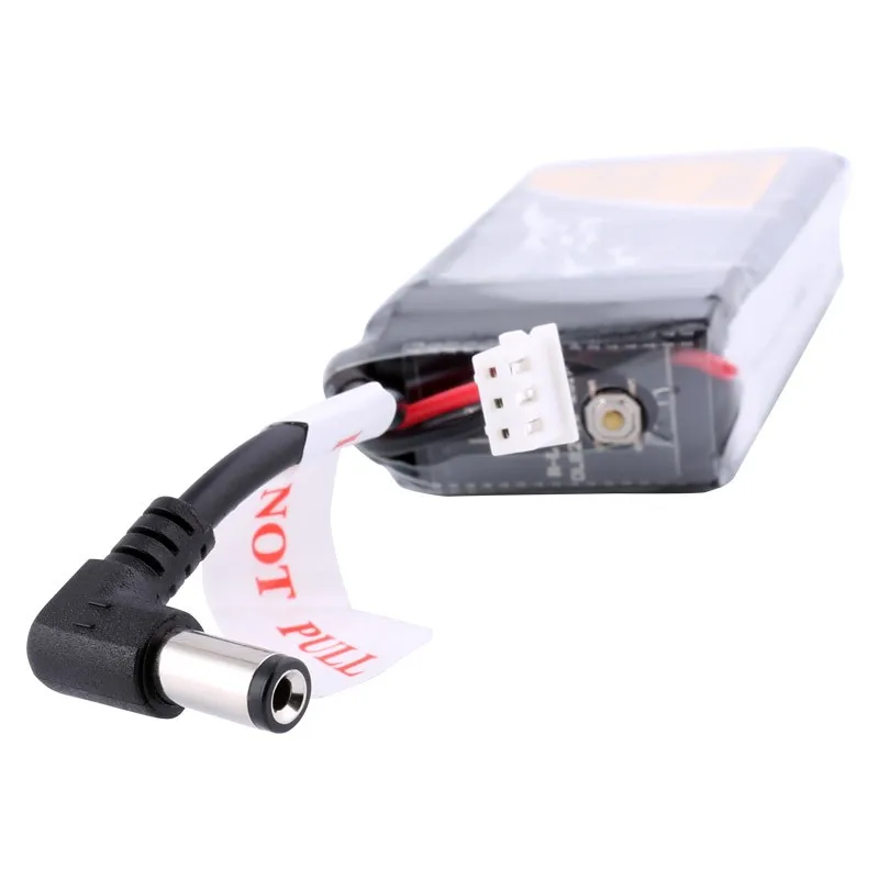 TATTU FPV 2500mah 7.4V 2S FPV Video Glasses Battery DC3.5mm