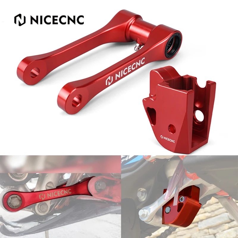 

NICECNC For Beta RR 300 2015-2024 1.25IN 30MM Lowering Linkage & Rear Shock Linkage Guard For Beta RR 250 RR 350 RR 390 RR 430
