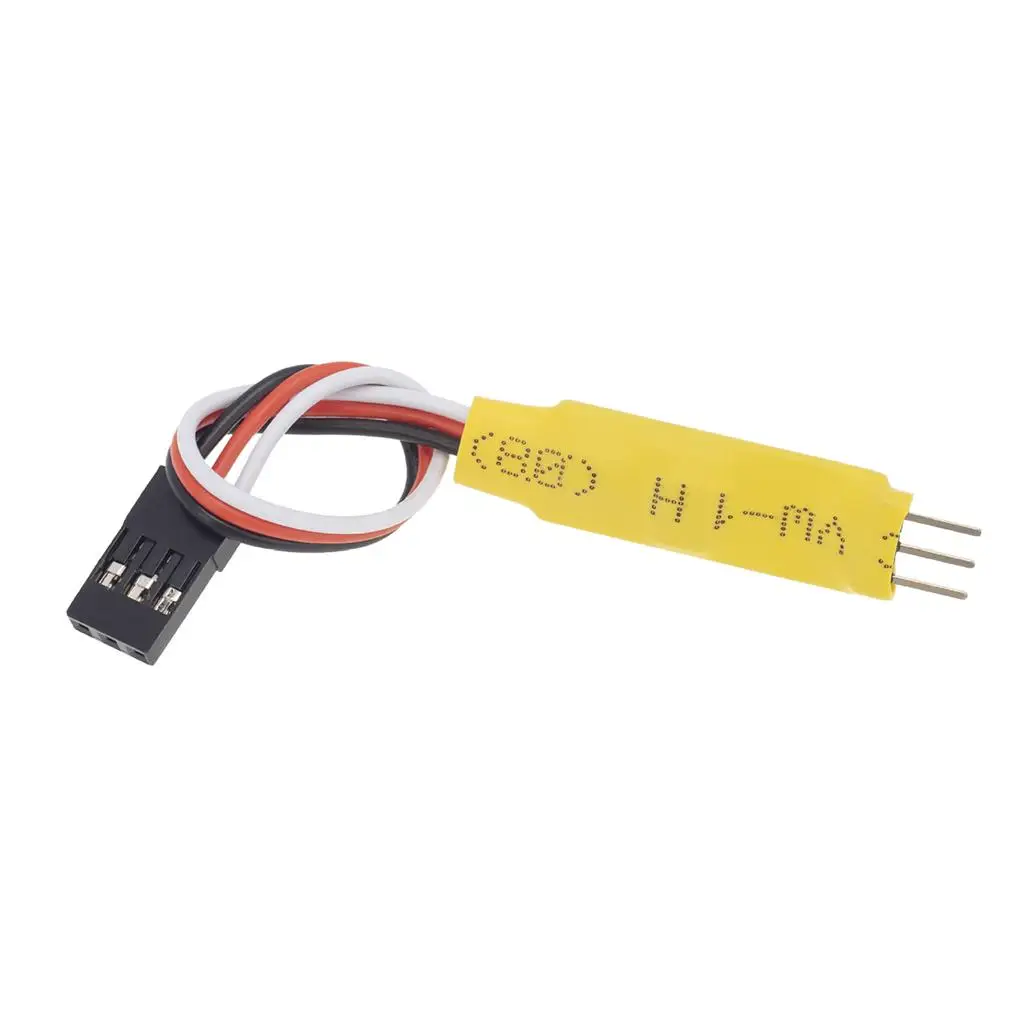 Servo Extension Cable 90 Degree RC Drone Accessory for Aircraft Models Signal Amplifier Angle Expander 134mm Multicolor Wire