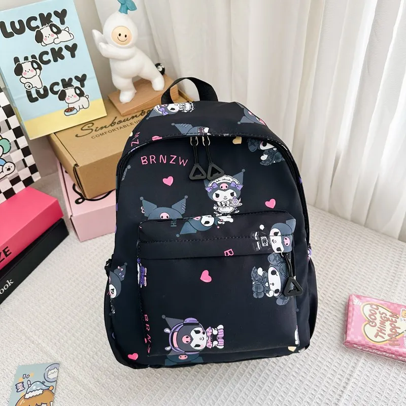 2024 Sanrio Backpack Kuromi Cinnamoroll My Melody Children Backpacks Cartoon School Bag Children Birthday Gift