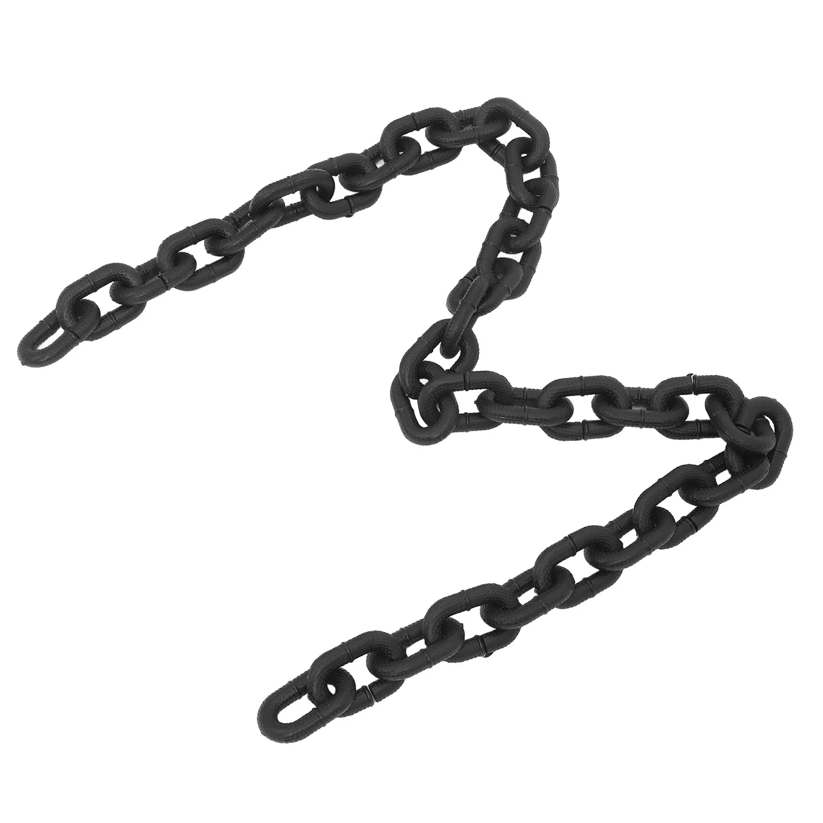 

Fake Large Dog Chain Halloween Prop Plastic Decorative Chain for Cosplay Pirate Party Haunted House Dog Collar Necklace Funny