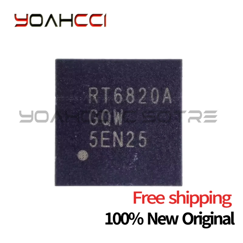 (2-10piece)100% New RT6820A RT6820AGQW QFN-56 Chipset Original free shipping