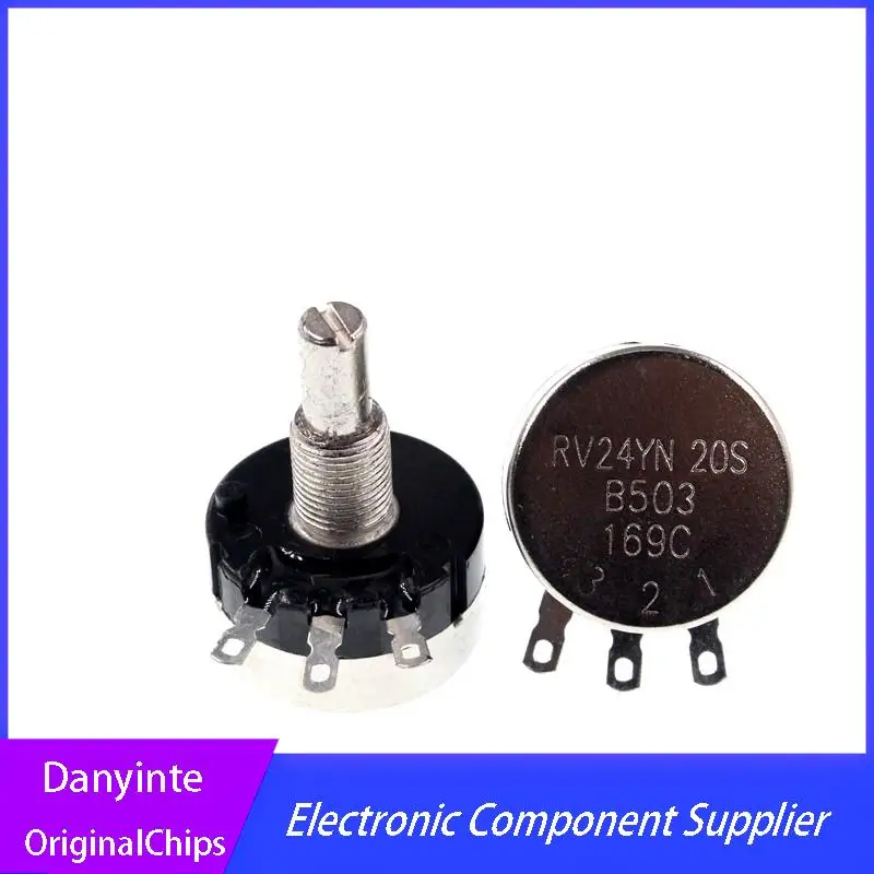 NOVO 1 PÇS/LOTE RV24YN20S B503 50K ohm Potenciômetro