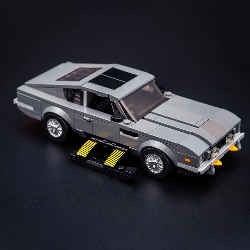 Speed Racing Car City Car Model MOC Building Bricks Retro Racing Modular Technology Gifts Holiday Assemble Suit Toys Display