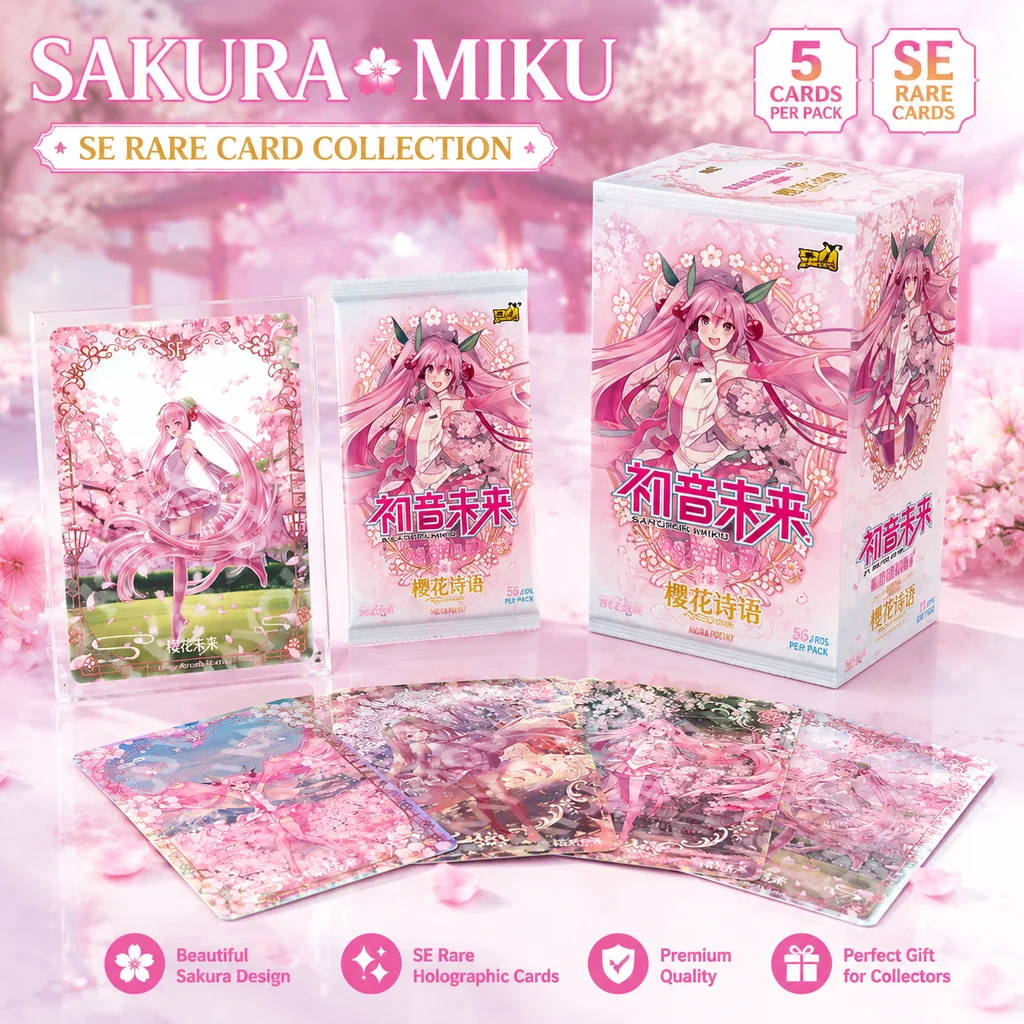 authentique-kayou-hatsune-miku-first-sight-pack-5eme-Edition-se-carte-rare-vocaloid-collection-anime-carte-a-collectionner-authentique-hobby-cards