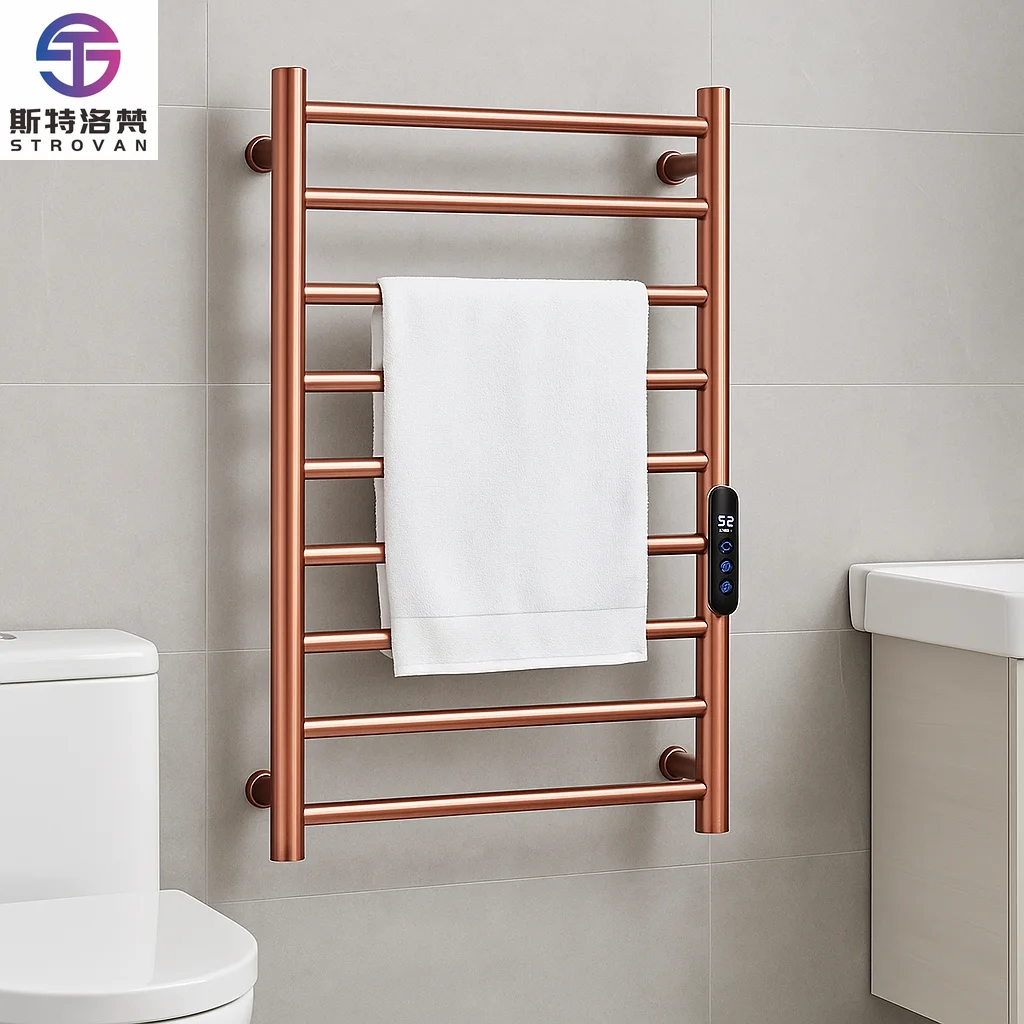 

Luxury Wall Mounted Heated Wall Mounted Towel Warmer Electric Barber Towels Heater Electric Heated Towel Rail for Spa Salon