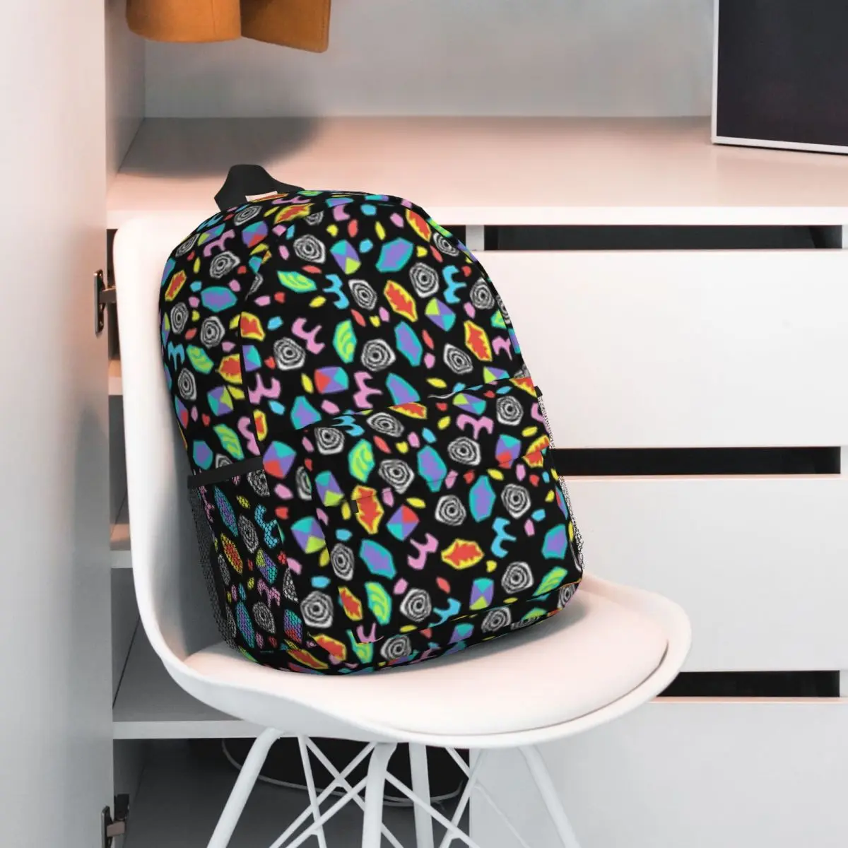 Backpack Printed Lightweight Casual Children's Schoolbag Youth Backpack Anime Cartoon Schoolbag 15inch