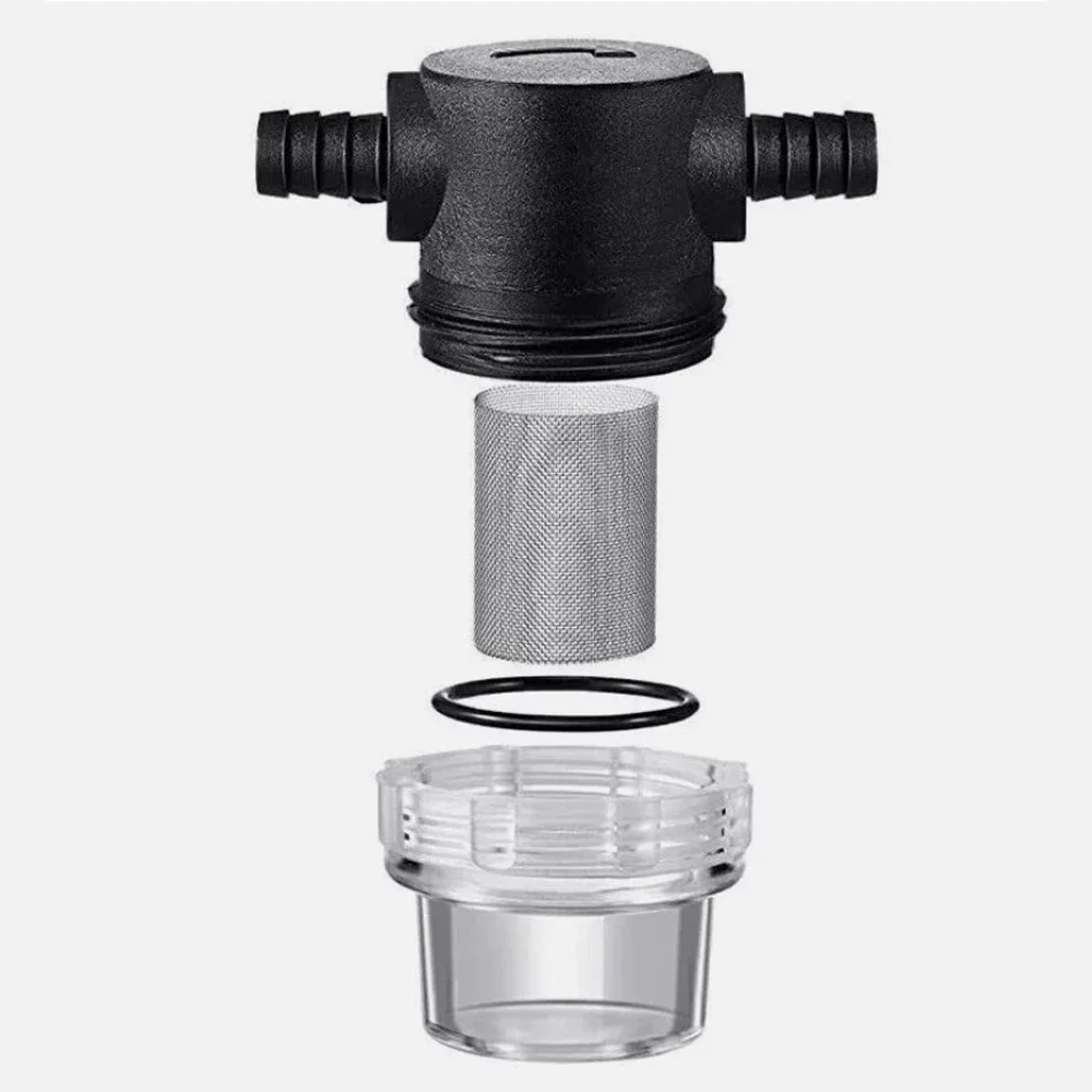 G3/8 Thread Garden Watering Filter Aquarium Water Pump Inlet Water Inline Mesh Strainer Pond Car Washing Irrigation Filter