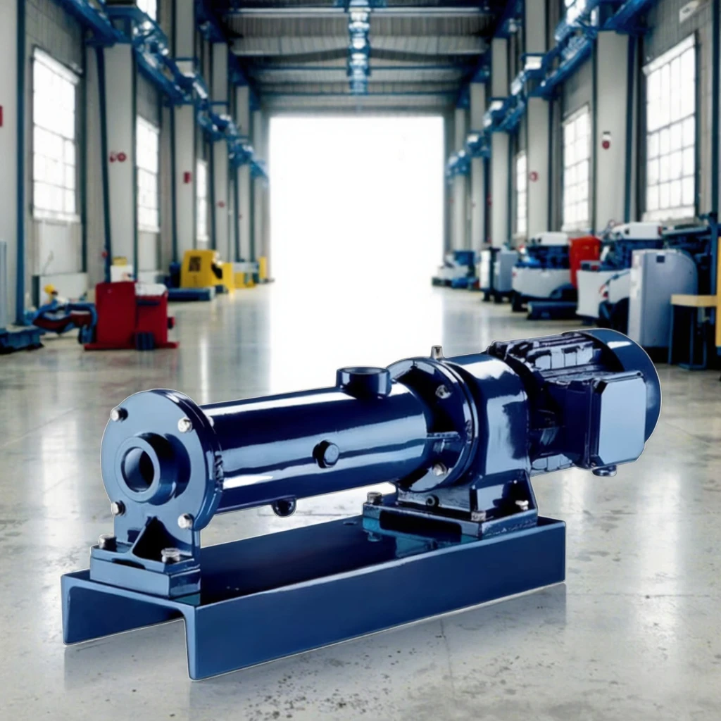 SEEPEX W Series Wobo Screw Pump High Viscosity/Low Flow Applications Biofuel Industry Use Inverter/Explosion-Proof Motor OEM