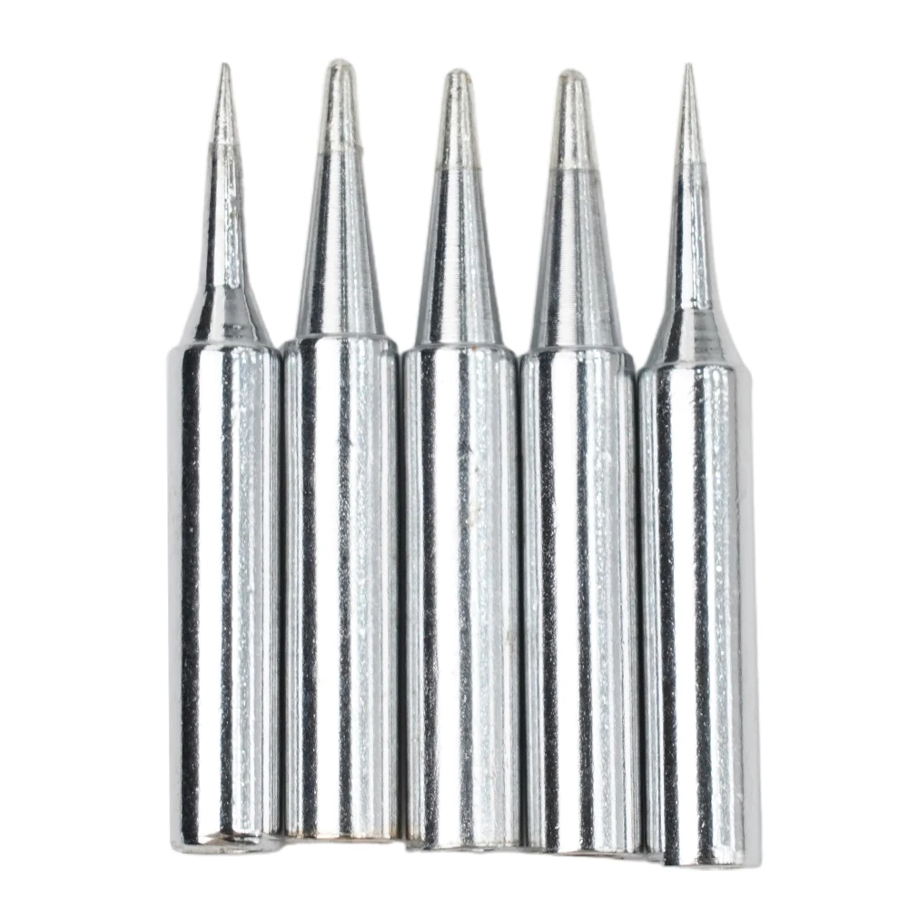 

Light Weight 10 Pack Soldering Iron Tip 1.65\\\" Silver 900M-T-I / 900M-T-B High Safety Lower Temperature Soldering