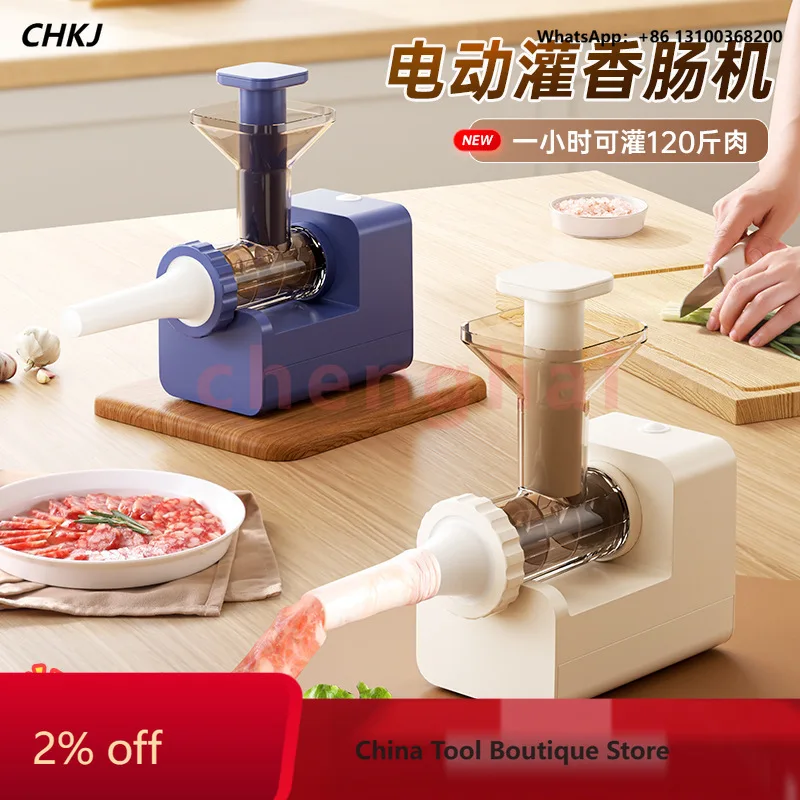 Wholesale Electric Sausage Stuffer, Household Fully‑Automatic Casing Sausage‑Making Tool, Manual Sausage and Meat Sausage Filler