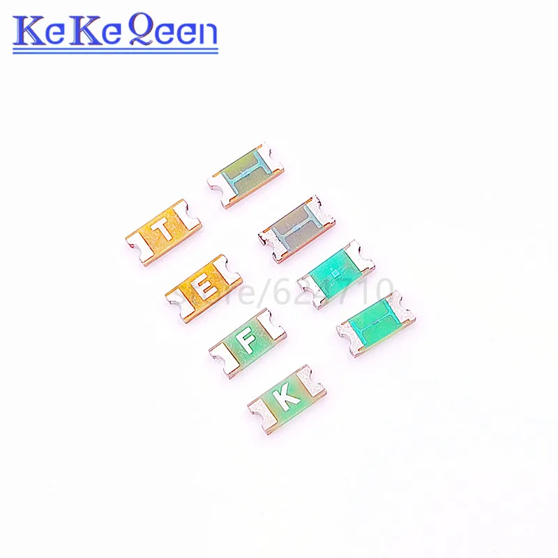 100PCS LF Surface Mount Fuse 0466.500 SMD Very Fast Acting 1206 63V 0.25A 0.375A 0.5A 0.75A 1A 1.25A 1.5A 2A 2.5A 3A 3.5A 4A 5A