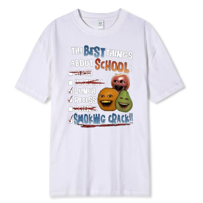 تي شيرت مزعج أفضل الأشياء حول المدرسة تي شيرت برسومات مضحكة للرجال والنساء والأطفال تي شيرت قطني عتيق عصري رائع #5