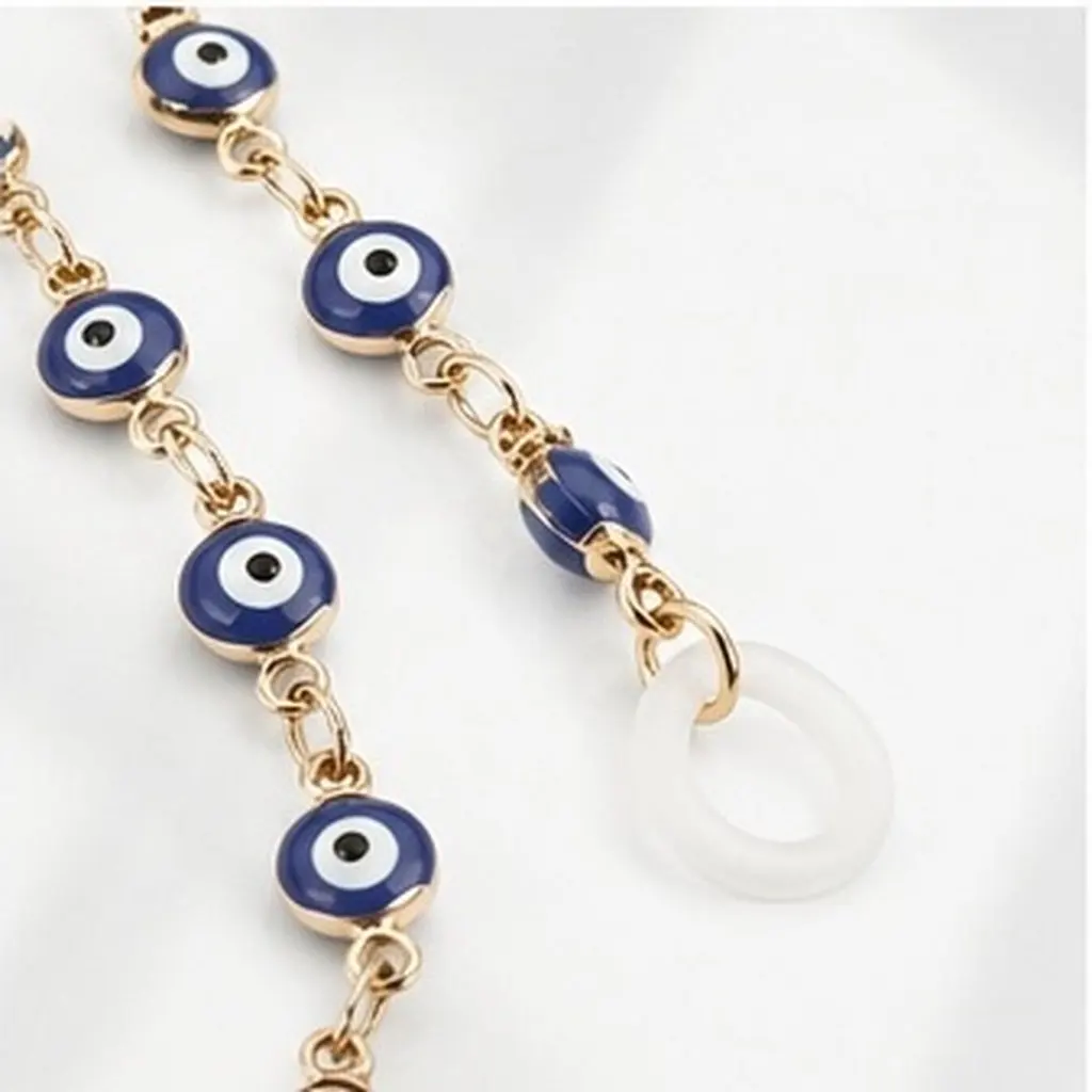 1Pair Earphone Anti Lost Chain Copper Material Wireless Earphone Strap Fashionable Decorative Chain Easy Adjust Non