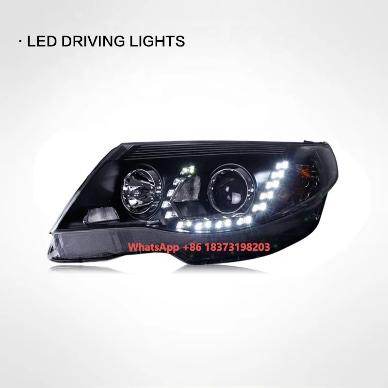 

Suitable for Subaru Forester 2008-2012 Headlight Assembly Modified LED Daytime Running Lights Bi-optical Lens Xenon Headlights