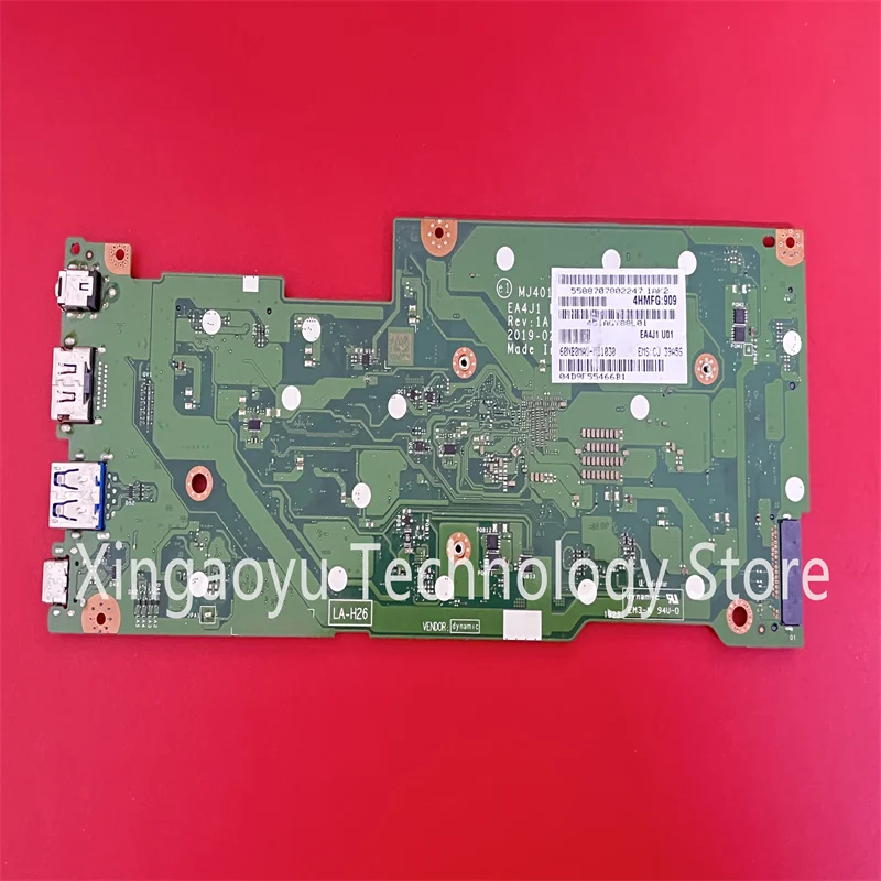 Original M3-8100Y CPU 4G For ASUS MJ401TA 14FHD EA4J1 LA-H261P Laptop Motherboard 100% Tested OK