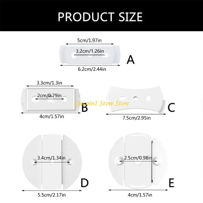 Multifunction Camera Base Stand Modern Home Camera Brackets Simple Installs Enhances Stability for IMOU TP1 TP2 TP7/ 1/3