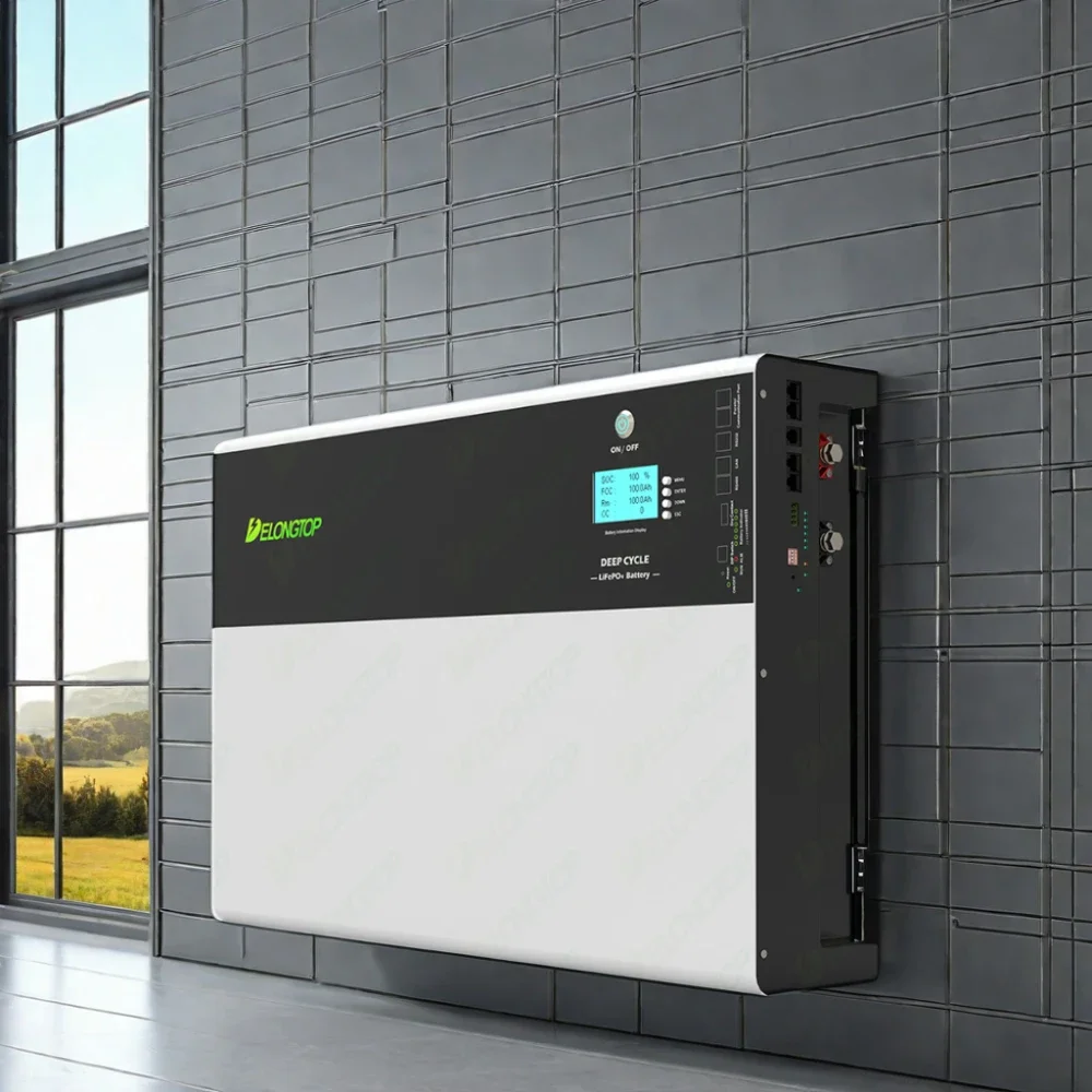 10 Years Warranty LiFePO4 Battery 10Kwh 48V 200Ah Lithium Power Wall 51.2V Energy Storage Battery