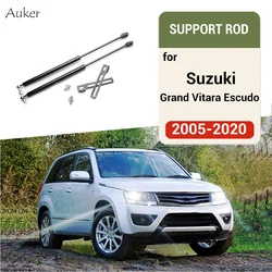 Cubierta de motor de capó delantero de coche, soporte de barra hidráulica, barras de choque de resorte de puntal de elevación, Suzuki Grand Vitara Escudo 2005-2020