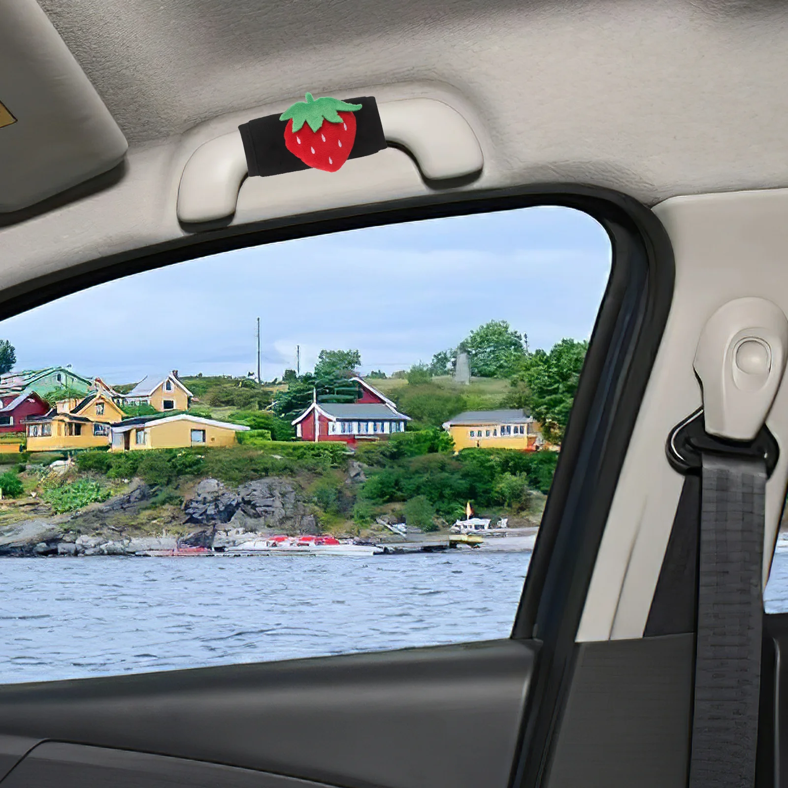 

Door Handle Cover Rear Protector For Auto Armrest Cute Cat Design Wear Resistant Accessory