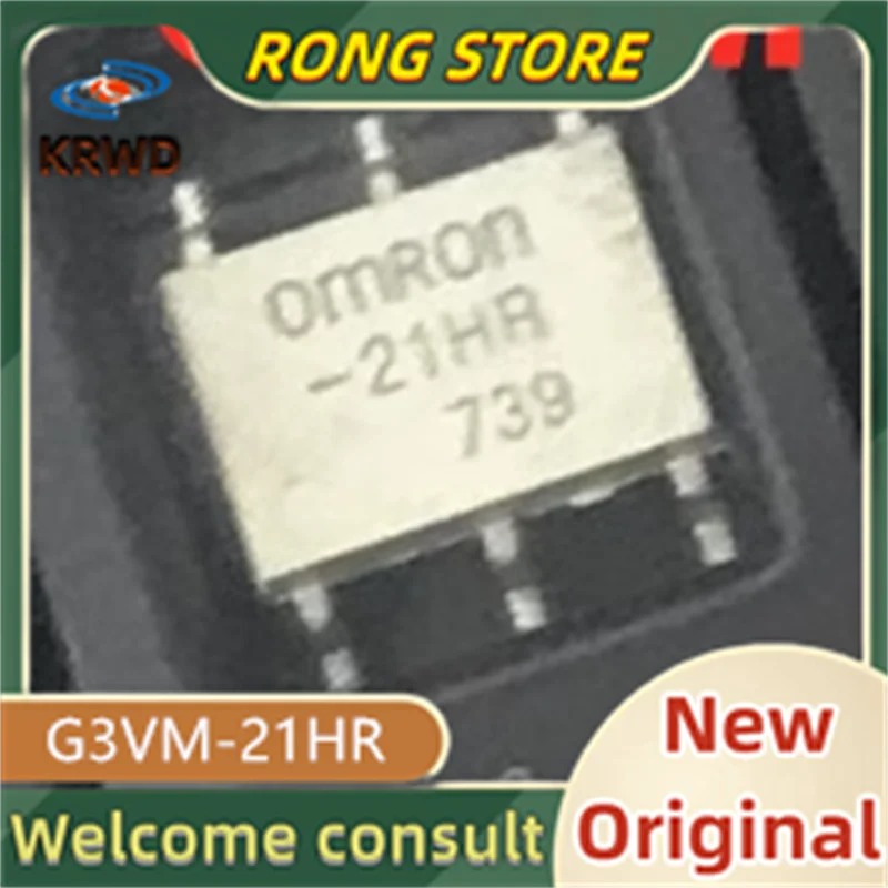 2PCS OMRON-21HR New and original G3VM-21HR G3VM-21H G3VM-21 G3VM SOP6