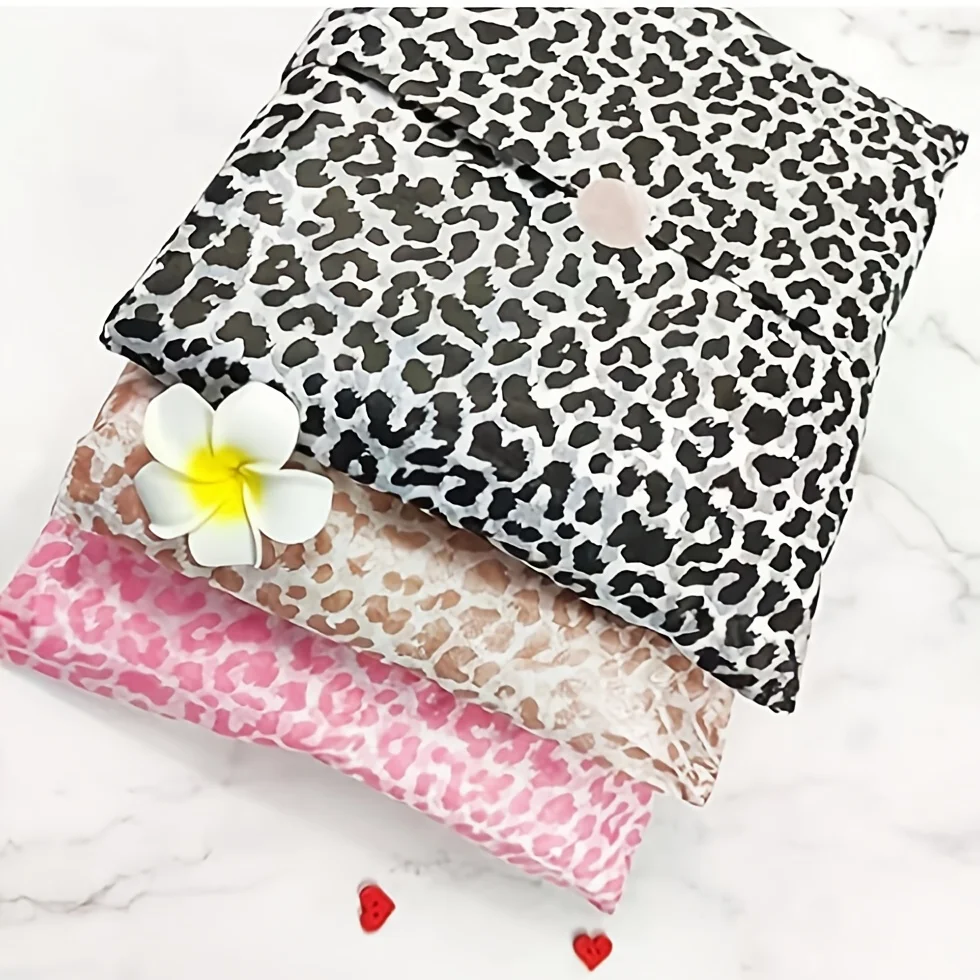 20 feuilles de papier cadeau à motif léopard, adaptées aux sacs cadeaux et à l'emballage. Papiers d'art rose, noir et or, adaptés pour Bir