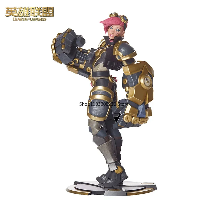 Original LOL League of Legends Jinx&Vi/The Piltover Enforcer Game Dramatist Statues Action Figure Ornaments Model Toys Gifts